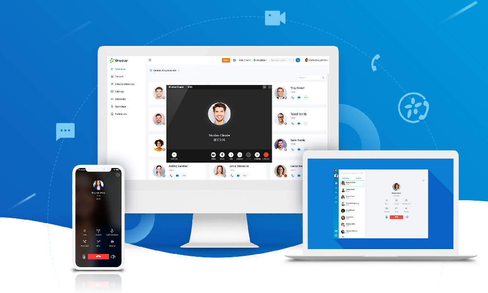 Call Center Solutions – Voxdial IP-PBX, WhatsApp Contact Centre, CRM, UC Client, and Softphones.