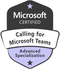 Calling for Microsoft Teams Advanced Specialization